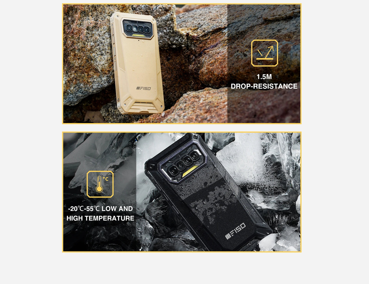 Explosion-proof Mobile phone EX-F13 Rugged IP68 intercom Waterproof 6GB+64GB 13MP Quad-Camera 5.82 "HD+ 8000mAh NFC Android 11