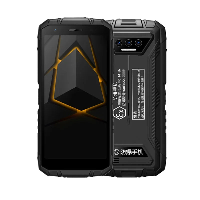 Explosion proof EX-S41 4GB 128GB Rugged Smartphone 6000mAh 13MP AI Triple Camera Cellphone NFC 4G Android 13 Mobile Phone