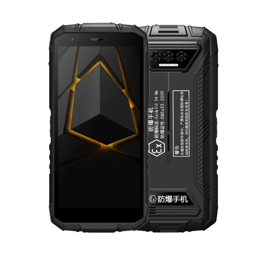 Explosion proof EX-S41 4GB 128GB Rugged Smartphone 6000mAh 13MP AI Triple Camera Cellphone NFC 4G Android 13 Mobile Phone