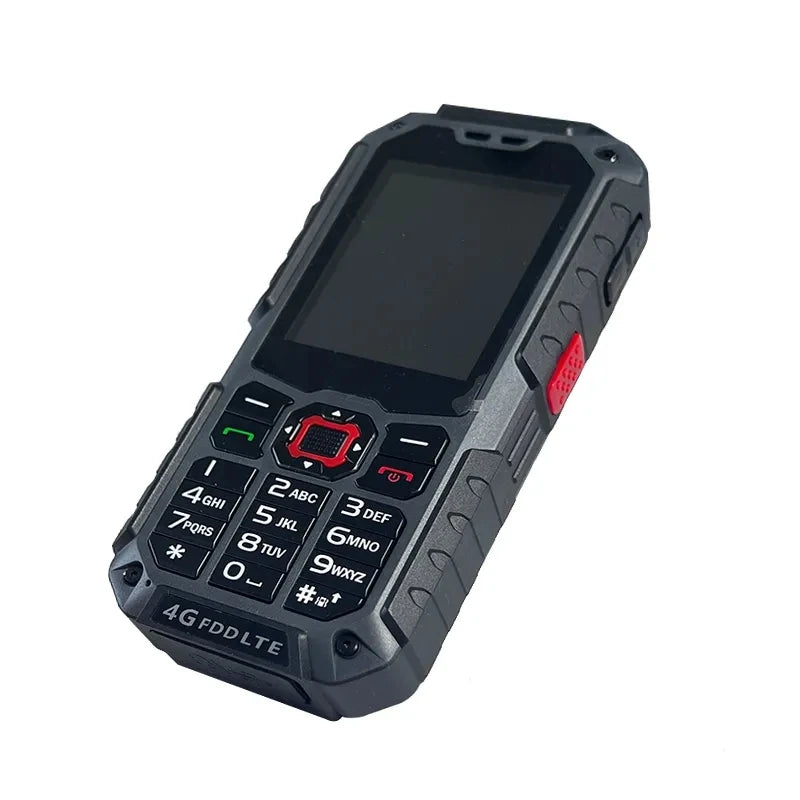 Teléfono inteligente EX-S9 4G desbloqueado, dispositivo con teclado pulsador, IP68, 4G LTE, 3000mAh, resistente, SIM Dual