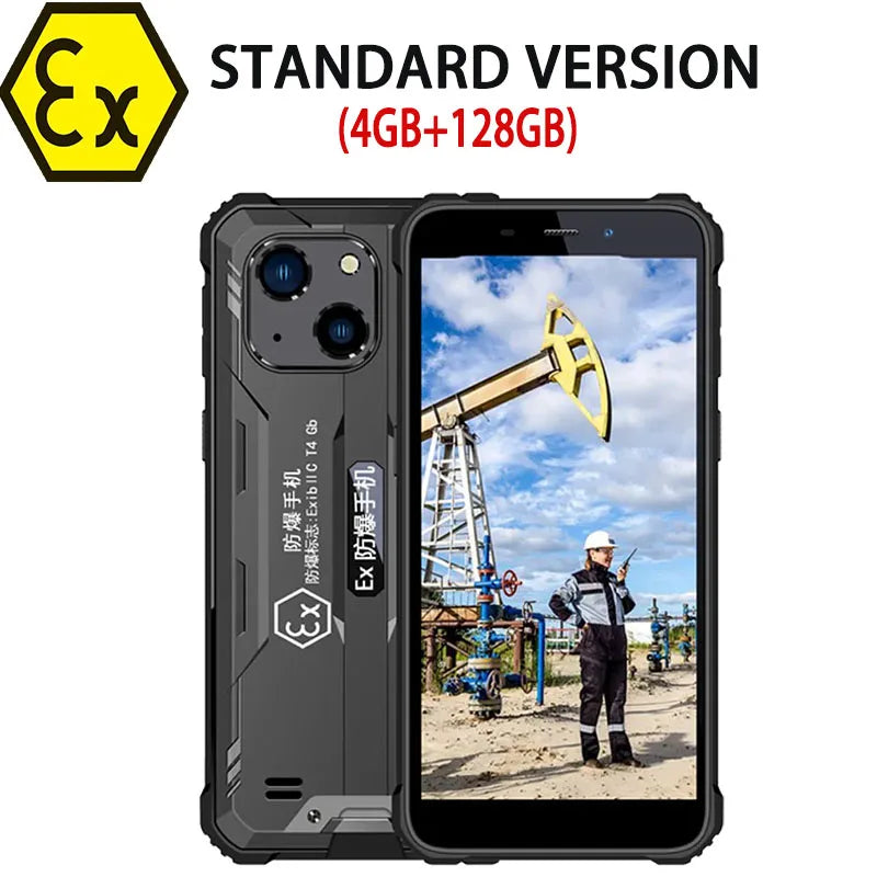 Google play Explosion-Proof C6-Smartphone Android 14 octa core, 4G/6G  5,93HD/128 GB 256GB 6300mAh Waterproof