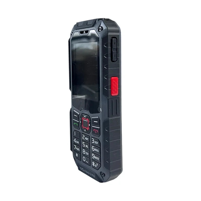 Teléfono inteligente EX-S9 4G desbloqueado, dispositivo con teclado pulsador, IP68, 4G LTE, 3000mAh, resistente, SIM Dual